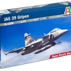 Italeri Jas 39 Gripen Aircraft Model 1306S