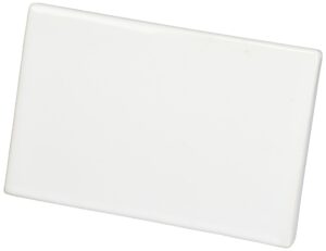 american metalcraft cmp553 card holders, signs and stands, 5.5" length x 3.5" width, white