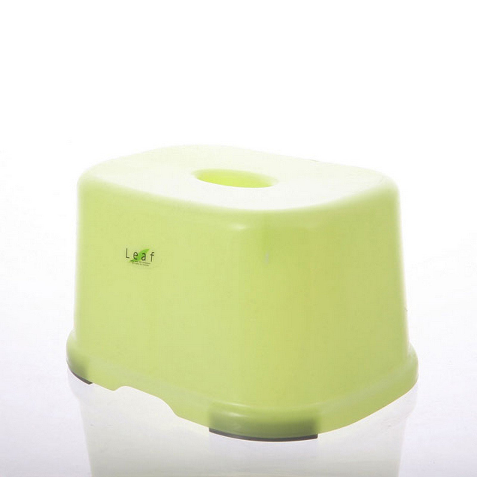 Inomata Japanese Bath Stool Chair Leaf Series, Green