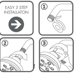 Speakman S-3011-BN-E2 Chelsea Anystream Adjustable 2.0 GPM Shower Head, Brushed Nickel, 2