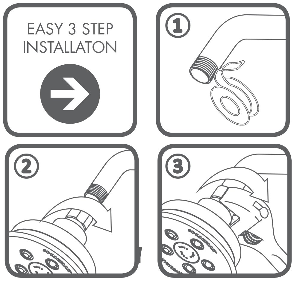 Speakman S-3011-BN-E2 Chelsea Anystream Adjustable 2.0 GPM Shower Head, Brushed Nickel, 2