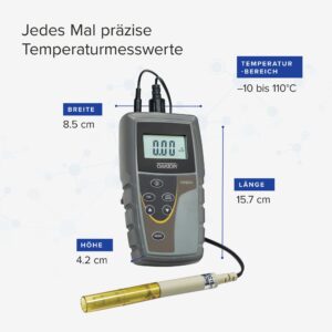 Oakton AO-35604-00 CON 6+ Handheld Conductivity Meter with Probe