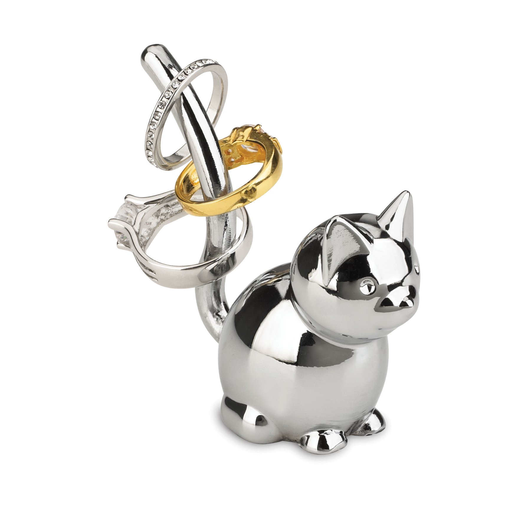 Umbra 299212-158 Zoola Cat Ring Holder, Chrome