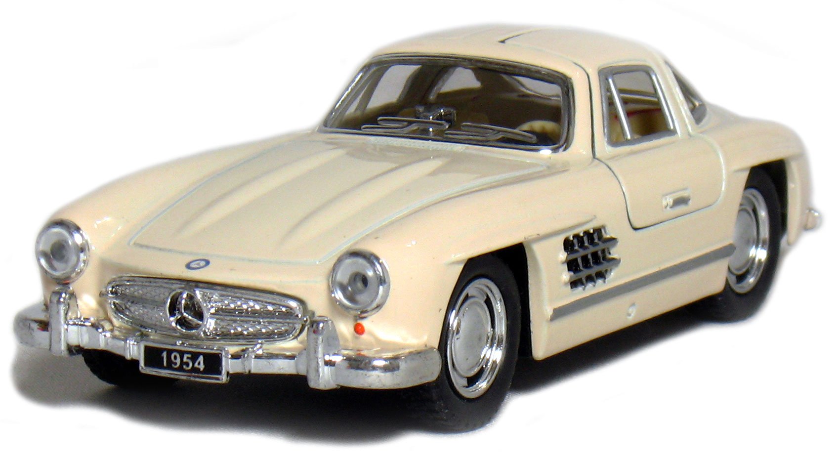 5 1954 Mercedes-Benz 300 SL Coupe 1:36 Scale (Beige). by Kinsmart