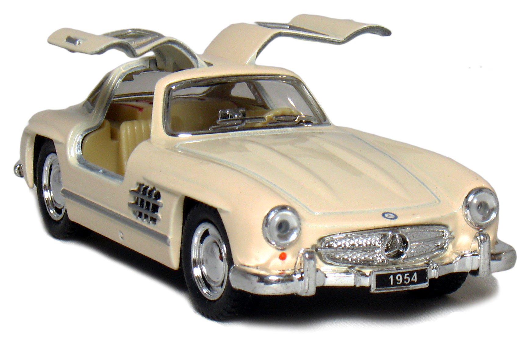 5 1954 Mercedes-Benz 300 SL Coupe 1:36 Scale (Beige). by Kinsmart