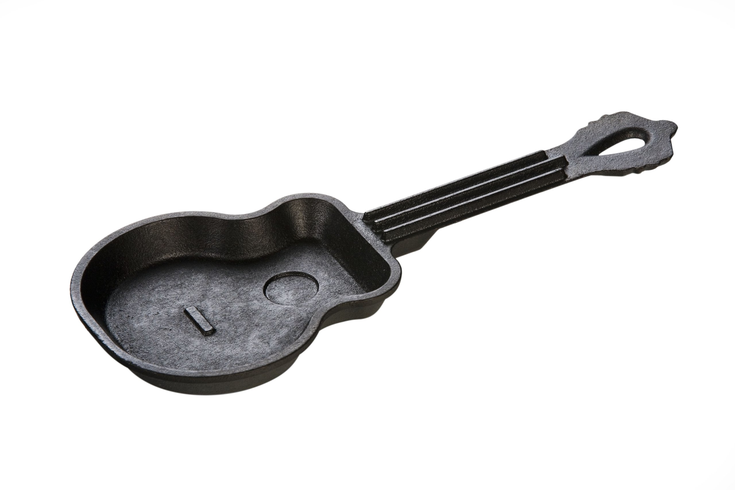 Lodge Guitar Mini Skillet, Black, 10.75-inch