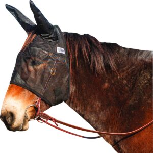 cashel qr mule horse std ear, std 13" ear (qrmhse), black