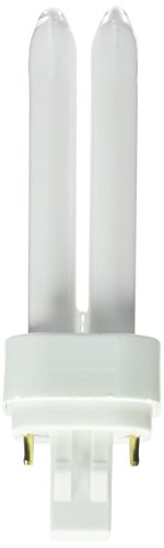 Sylvania 21120 Compact Fluorescent 2 Pin Double Tube 4100K, 13-watt