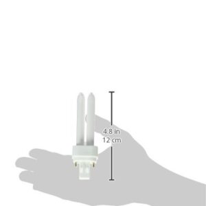 Sylvania 21120 Compact Fluorescent 2 Pin Double Tube 4100K, 13-watt