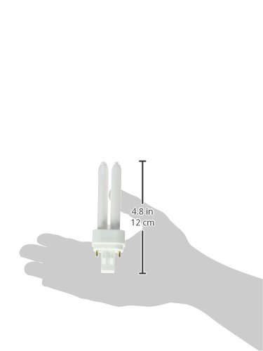 Sylvania 21120 Compact Fluorescent 2 Pin Double Tube 4100K, 13-watt