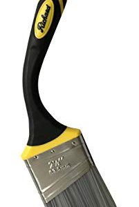 Richard 80833 Goose Neck Angular Paint Brush with Flexible Soft Grip Handle, 2-1/2"