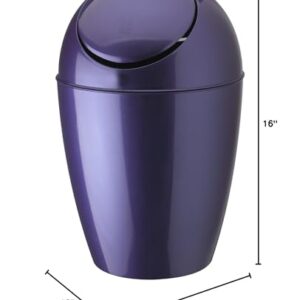 Umbra Sway Waste Can, Prince Purple