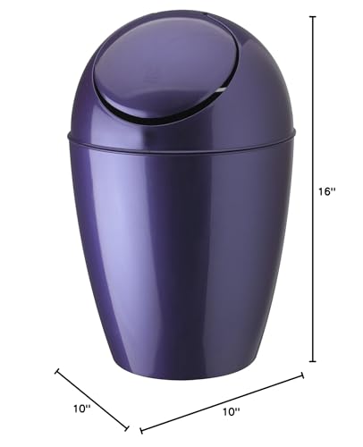 Umbra Sway Waste Can, Prince Purple