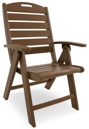 Trex Outdoor Furniture Yacht Club Folding Highback Chair, Tree House