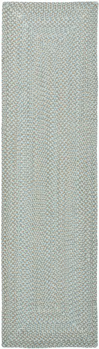 SAFAVIEH Braided Collection 2'3" x 8' Multi BRD170A Handmade Country Cottage Reversible Cotton Runner Rug