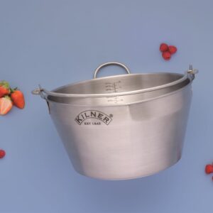 Kilner Silver Stainless Steel Preserving Jam Pan