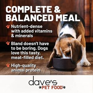 Dave's Natural Pet Food | Restricted Diet Chicken Meal & Brown Rice Dry Dog Food | Solve Food Sensitivities Naturally | Family Owned, Made in USA, for All Life Stages | 4# Bag