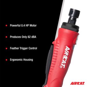 AIRCAT Pneumatic Tools 6200: .4 HP Mini Straight Die Grinder 20,000 RPM