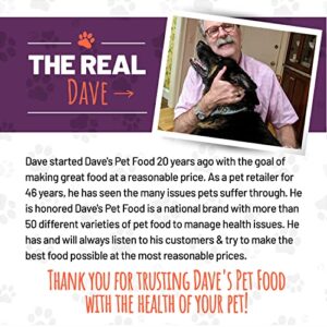 Dave's Natural Pet Food | Restricted Diet Chicken Meal & Brown Rice Dry Dog Food | Solve Food Sensitivities Naturally | Family Owned, Made in USA, for All Life Stages | 4# Bag