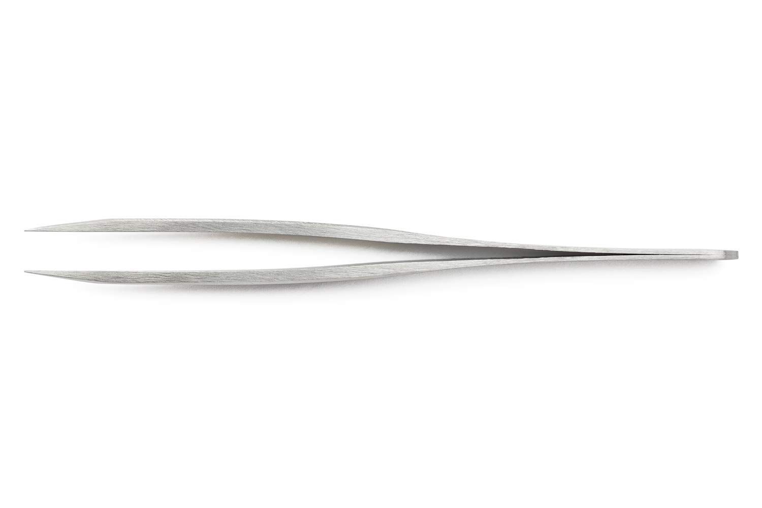 Weller Erem OOSA Stainless Steel Straight Fine Point Anti Magnetic Tweezer, 4.75" Overall Length