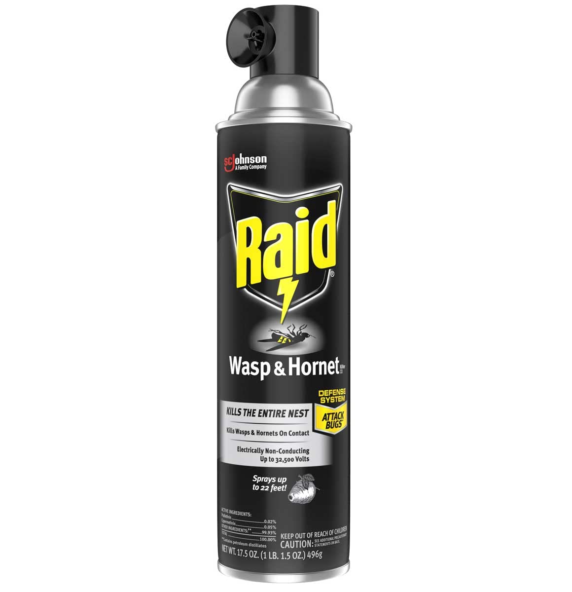 Raid Wasp and Hornet Killer, 17.5 OZ (Pack of 3)