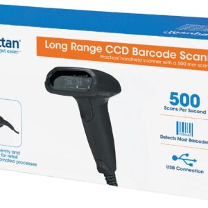 Manhattan 177672 Document Barcode Scanner