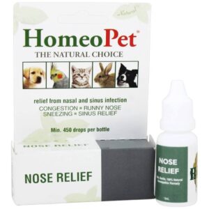 Dog Homeopet Nose Relief