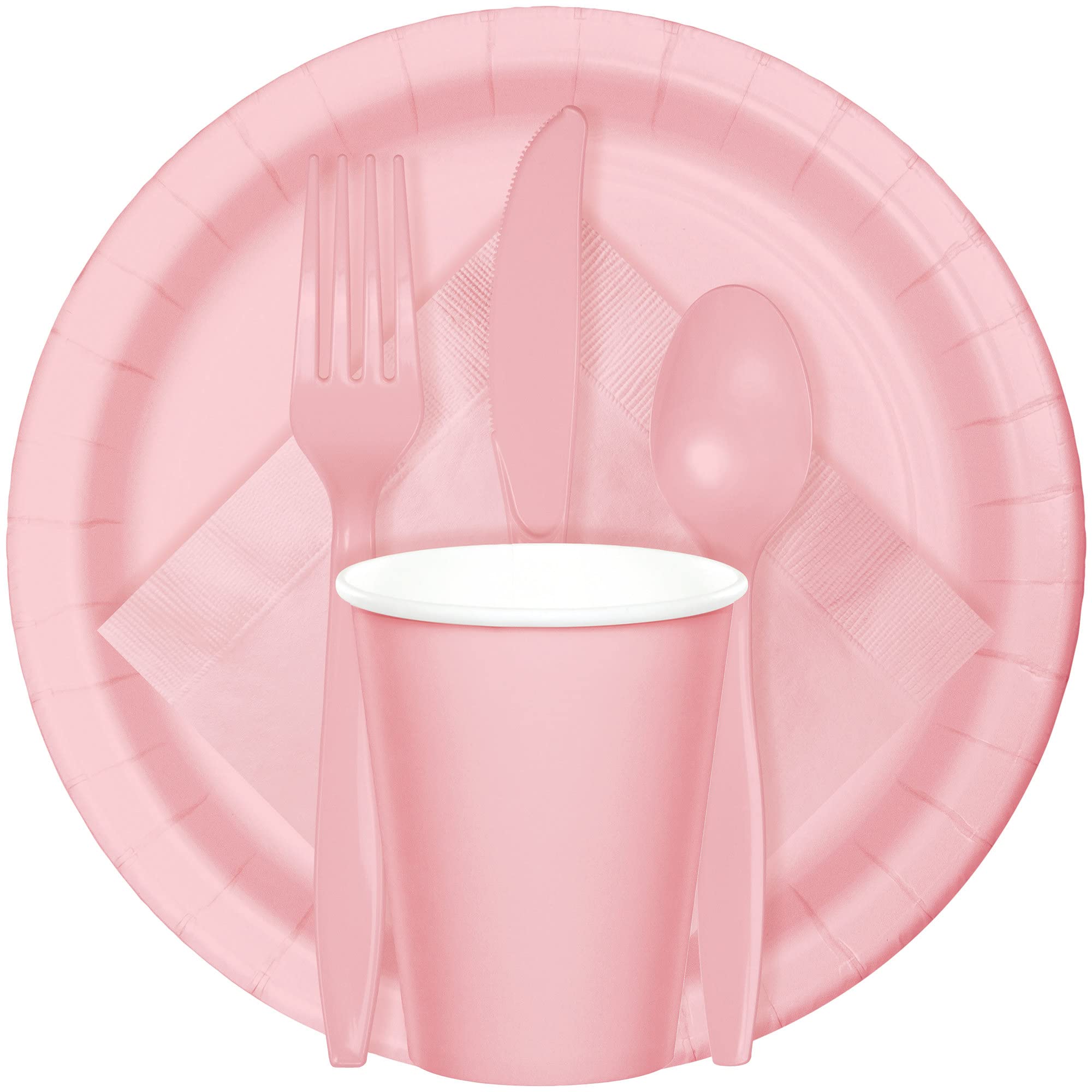 Creative Converting Luncheon Napkin, One size, Classic Pink