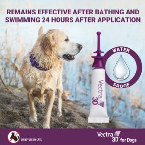 Vectra 3D for Dogs Flea, Tick & Mosquito Treatment & Prevention for Extra Large Dogs (over 95 lbs) , 6 month supply