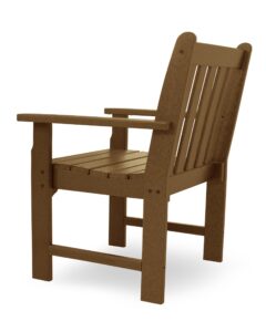 polywood vineyard arm chair, teak