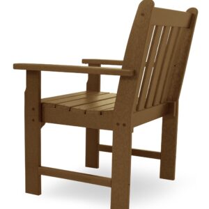 POLYWOOD Vineyard Arm Chair, Teak