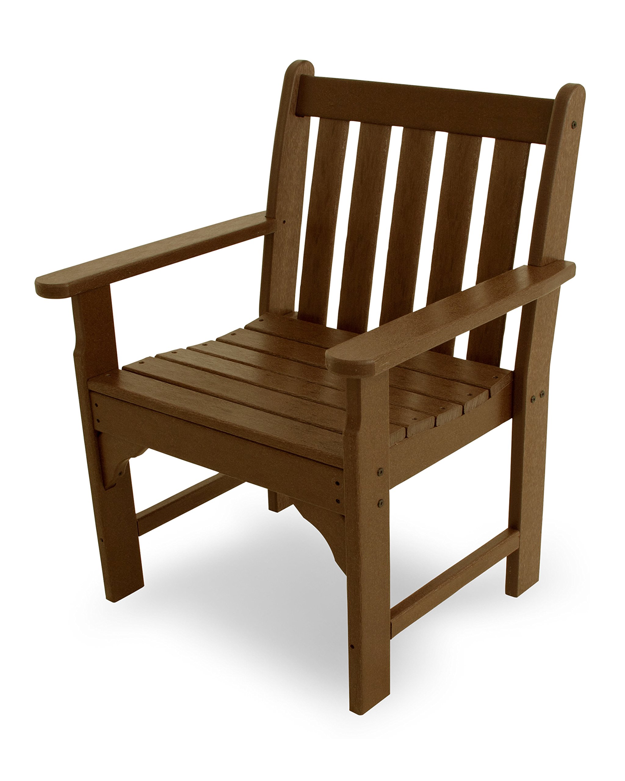 POLYWOOD Vineyard Arm Chair, Teak