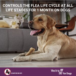 Vectra 3D for Dogs Flea, Tick & Mosquito Treatment & Prevention for Extra Large Dogs (over 95 lbs) , 6 month supply