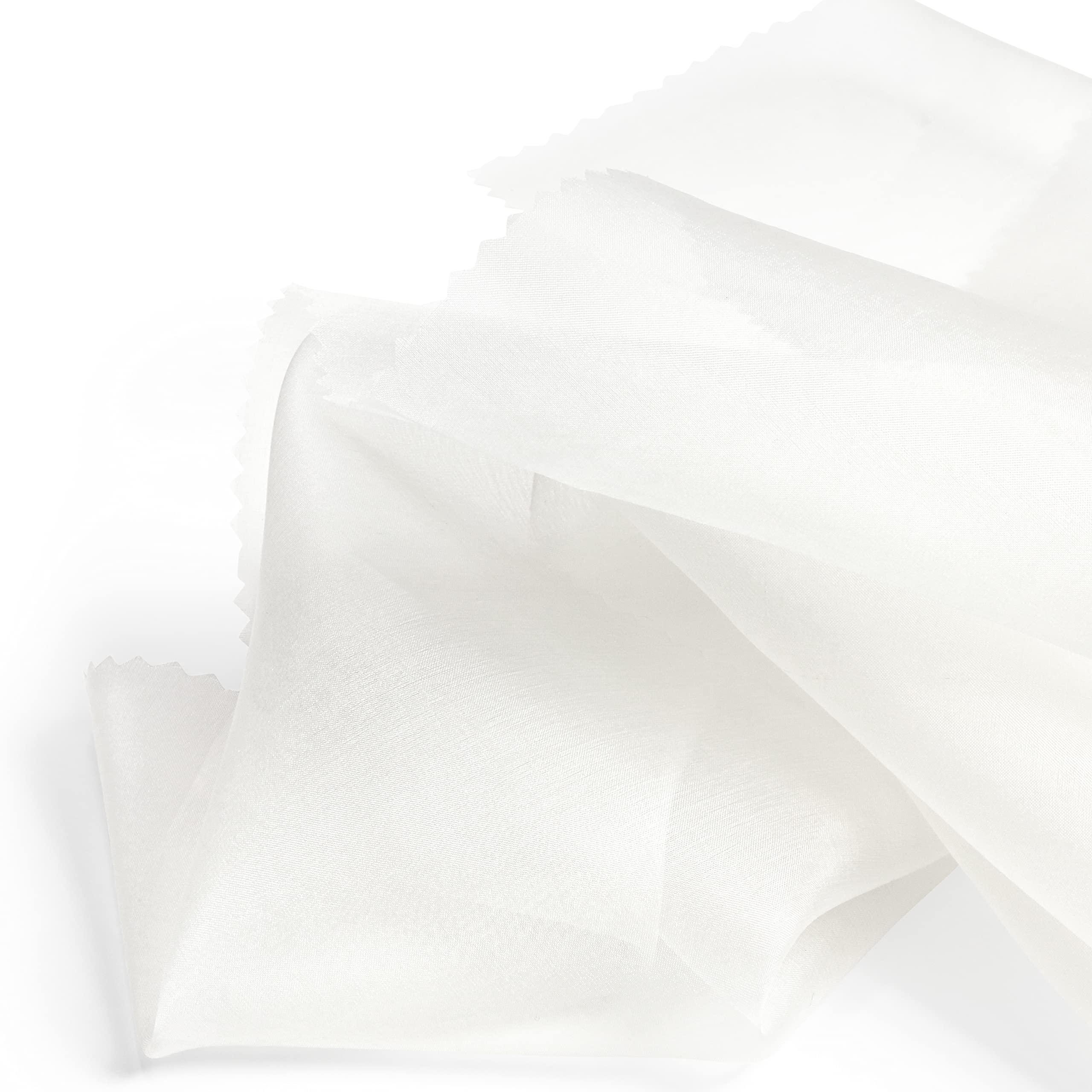 Dritz Sheer, 22" x 30", Silk Organza Press Cloth, 22 x 30-Inch, White