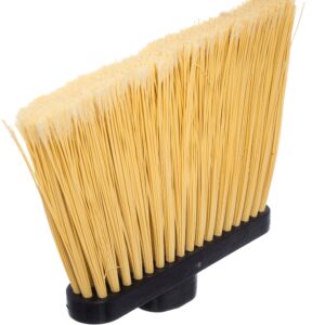 Carlisle FoodService Products CFS 3686700 Duo-Sweep Duo-Sweep Flagged Angle Broom Head Only, 12", Natural