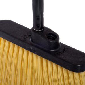 Carlisle FoodService Products CFS 3686700 Duo-Sweep Duo-Sweep Flagged Angle Broom Head Only, 12", Natural