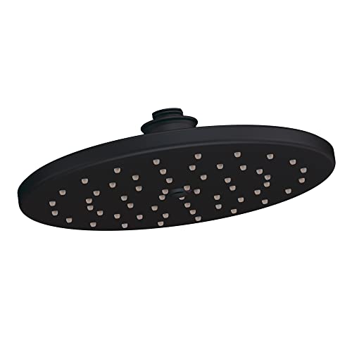 Moen S112EPORB Waterhill 10" Eco-Performance One-Function Rainshower Showerhead with Immersion Technology at 2.0 GPM Flow Rate, Wrought Iron