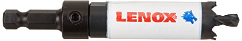 LENOX Tools Bi-Metal Speed Slot Arbored Hole Saw with T3 Technology, 3/4" - 1772426