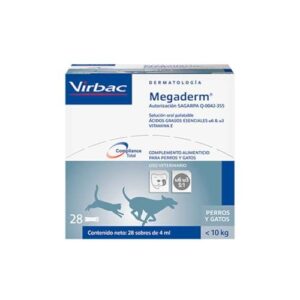 virbac omegaderm ez dose, small dog/cat, 28 count, 4 ml