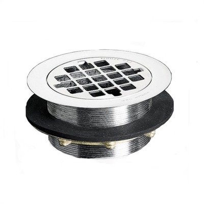 2" Plastic Pipe Grid Shower Drain Finish: Vibrant Polished Nickel