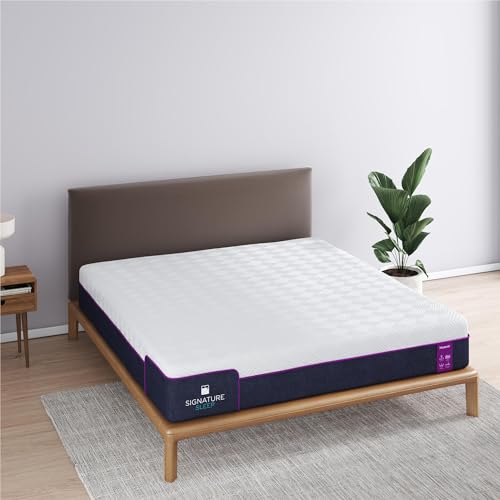 Signature Sleep Memoir 12 Inch Memory Foam Mattress-in-a-Box, Medium, Certipur-US and OEKO-TEX, King