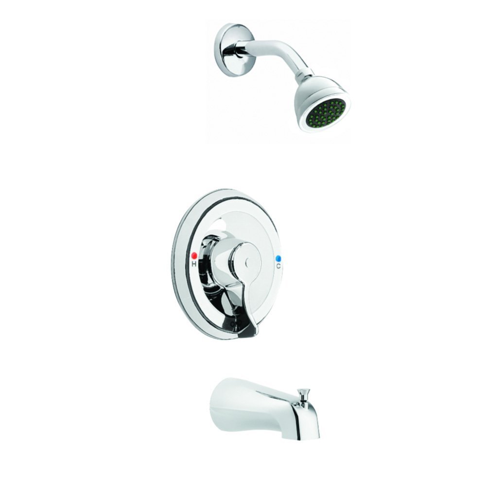 Moen 8389EP15 Commercial Posi-Temp Eco Performance Pressure Balancing Tub/Shower 1.5 gpm, Chrome