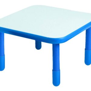 Children’s Factory Baseline 30 Inch Square Table, Toddler Furniture for Playroom, Homeschool, Daycare, Classroom, Blue