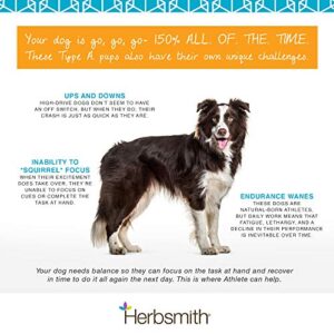 Herbsmith Athlete – Canine Endurance Supplement for Working and Agility Dogs – For the Canine Athlete – 75g Powder