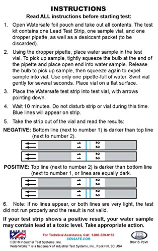 Water Safe Lead Water Test