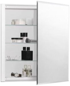 robern rc2426d4fb1 r3-series bevel mirror medicine cabinet