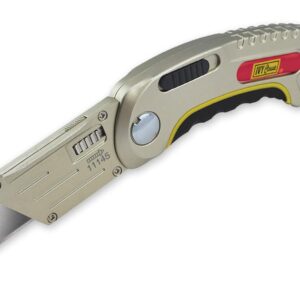 IVY Classic 11145 Hinge-Loc Folding Utility Knife, 1/Card