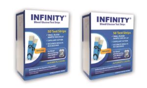 infinity test strips - 100 ct.