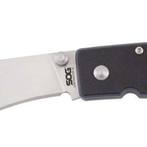 SOG Specialty Knives & Tools EL40-CP Contractor IV Folding Knife, Black