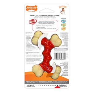 Nylabone Power Chew Double Bone Long Lasting Chew Toy for Dogs X-Small - Up to 15 lbs.